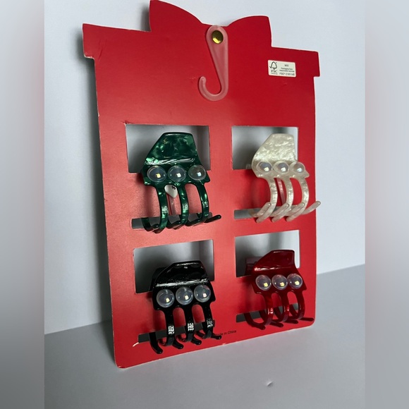 NWT ♥️ Piper K 4pc Hair Claw Clips - Picture 6 of 9